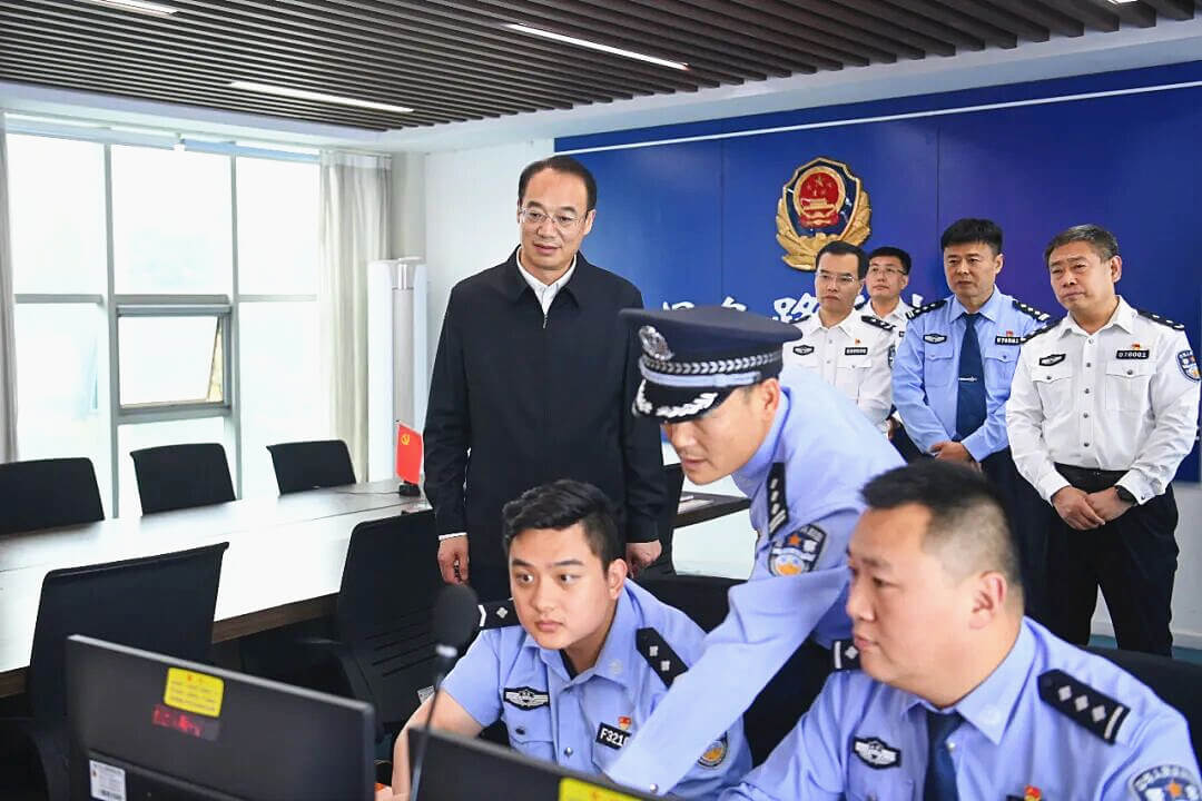 省公安厅厅长夏凤俭到临沂市调研